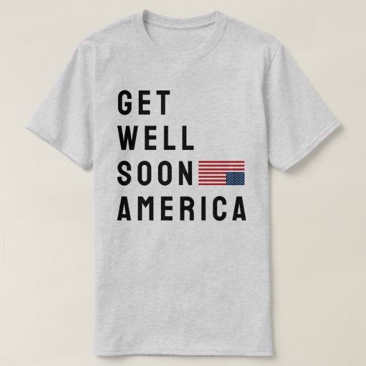 アメリカ合衆国 民主主義を守れ Tシャツ (デザイン正面)