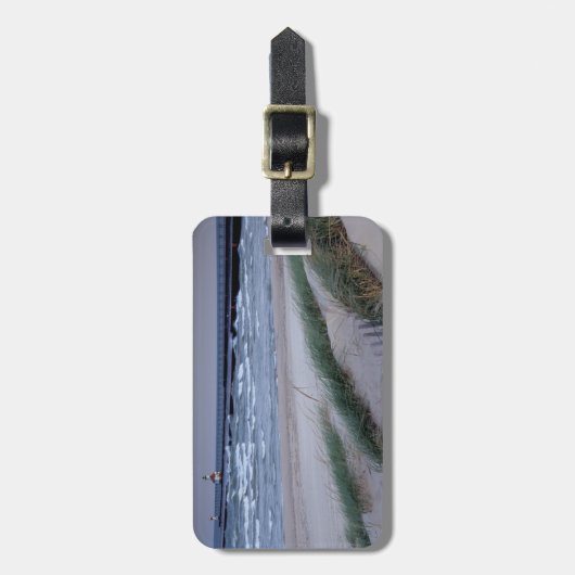 アメリカ合衆国，聖ヨセフ，ベリエン郡ミシガン， ラゲッジタグ (正面縦)