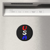 アメリカ合衆国 赤 白 青 マグネット (インサイチュ (食洗機))