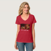 アメリカ合衆国,連合国旗,内戦,スターとストライプ Tシャツ (正面フル)