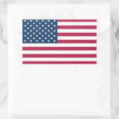 アメリカ合衆国 長方形シール (バッグ)