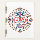 アメリカ合衆国 1776-2026 プランナー手帳 (正面)