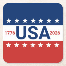 アメリカ合衆国 1776 2026 250周年記念 赤 白 青