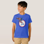 アメリカ合衆国 1776 Tシャツ (正面フル)