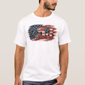 アメリカ合衆国 250周年 エンブレム Tシャツ (正面)