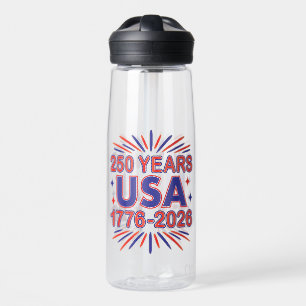 アメリカ合衆国 250周年   1776–2026 セミクワイセンテニアル ウォーターボトル