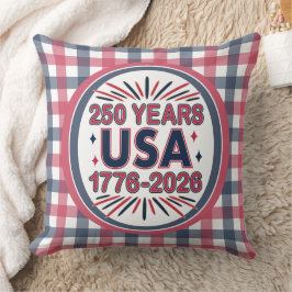 アメリカ合衆国 250周年 | 1776–2026 セミクワインセンテニアル クッション