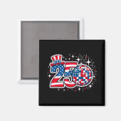 アメリカ合衆国 250 周年大記念祭 マグネット (正面/裏面)