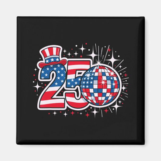 アメリカ合衆国 250 周年大記念祭 マグネット (正面)