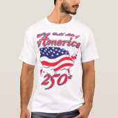 アメリカ合衆国 250 Tシャツ (正面)