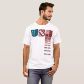 アメリカ合衆国 ★ 250 Tシャツ (正面フル)
