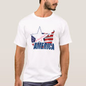 アメリカ合衆国 7月4日 Tシャツ (正面)