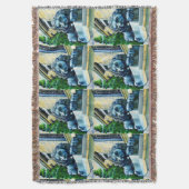 アメリカ合衆国， Esteemed Feline, Washington DC スローブランケット (正面縦)