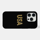 アメリカ合衆国 iPhoneケース (裏面横)