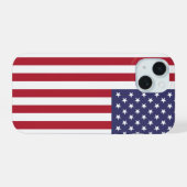 アメリカ合衆国 iPhone 15ケース (裏面横)