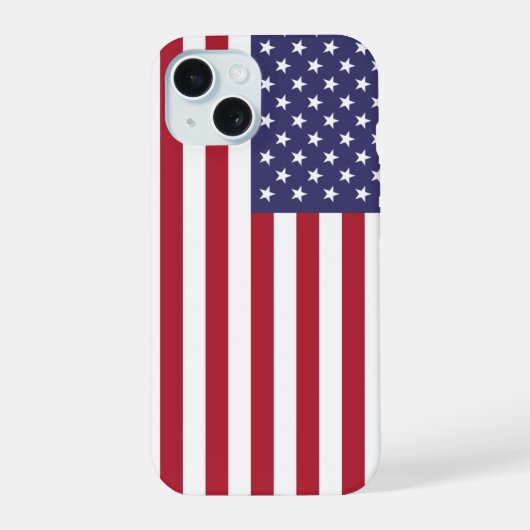 アメリカ合衆国 iPhone 15ケース (裏面)
