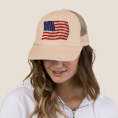 アメリカ合衆国 (USA) のフラグ ハット (インサイチュ)