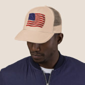 アメリカ合衆国 (USA) のフラグ ハット (インサイチュ)