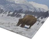 アメリカ合衆国，WY,イエローストーンNP，アメリカ合衆国バイソンBison カッティングボード (角)