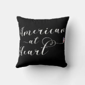アメリカ合衆国American Atハートスロークッション クッション (裏面)