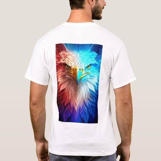 アメリカ合衆国Bald Eagle Tシャツ (裏面)