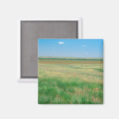 アメリカ合衆国NA.オガララ近郊の草原 マグネット (正面/裏面)