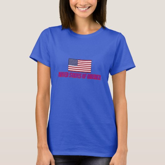 アメリカ合衆国Tシャツ Tシャツ (正面)