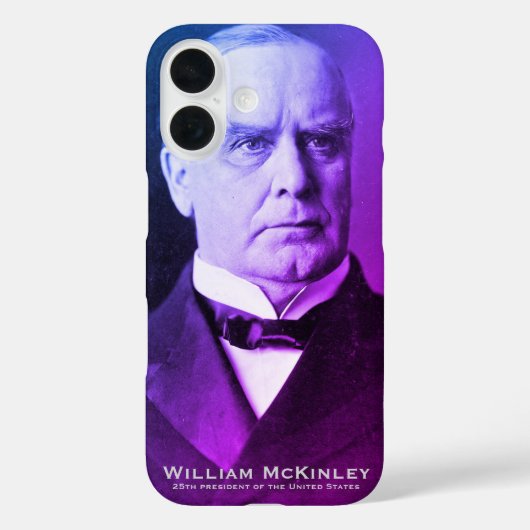 アメリカ合衆国William McKinley, 'Trighty King' 25th Presi Case-Mate iPhoneケース (裏面)