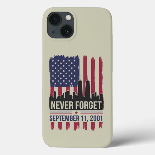 アメリカ同時多発テロ事件メモリアルデー Case-Mate iPhoneケース (裏面)