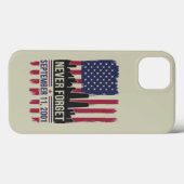 アメリカ同時多発テロ事件メモリアルデー Case-Mate iPhoneケース (裏面 (横))