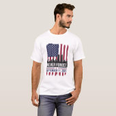 アメリカ同時多発テロ事件犠牲者追悼日 2001年9月11日 Tシャツ (正面フル)