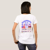 アメリカ国内でアルメニア人労働者によって組み立てられた Tシャツ (裏面フル)