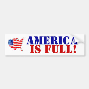 アメリカ国旗がいっぱい!統一された州の過走 バンパーステッカー