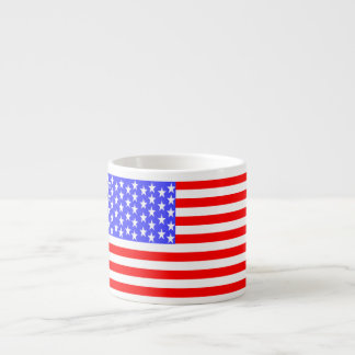 アメリカ国旗が全面にプリントされたマグカップ エスプレッソカップ