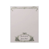 アメリカ国旗とイーグルのメモ帳 ノートパッド (回転)