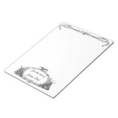 アメリカ国旗とイーグルのメモ帳 ノートパッド (アングル)