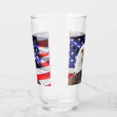 アメリカ国旗とイーグルグラス杯 タンブラーグラス (右)
