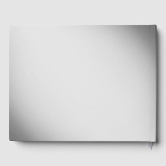 アメリカ国旗とイーグルシルバー ゲストブック (裏面)