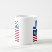 アメリカ国旗とジョー・バイデン '20 コーヒーマグカップ (中央)