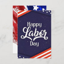 アメリカ国旗とハッピーラバーデーお祝い