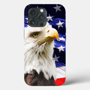 アメリカ国旗とワシ iPhone 13 PROケース