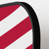 アメリカ国旗と写真テンプレートのピックボールパドル ピックルボールラケット (左詳細)