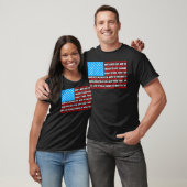 アメリカ国旗と国歌の歌詞 Tシャツ (ユニセックス)