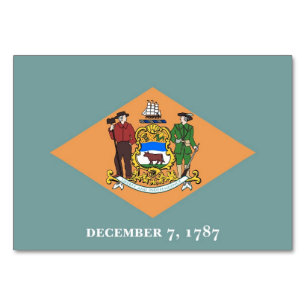 アメリカ国旗と愛国的なテーブルカード テーブルナンバー