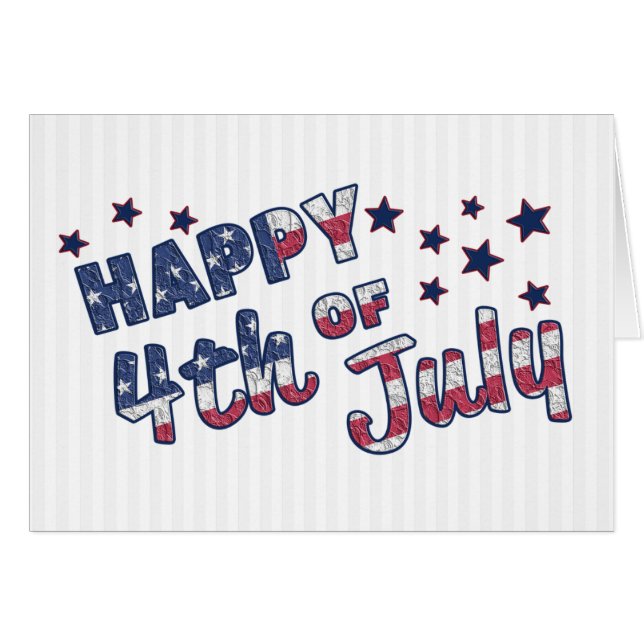 アメリカ国旗と星の色 (正面横)