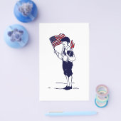 アメリカ国旗と花火の少年 チラシ (シングル)