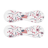 アメリカ国旗と花火 野球ボール (パネル)