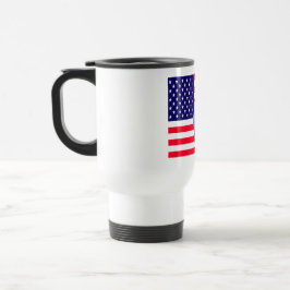 アメリカ国旗と鷲 トラベルマグ