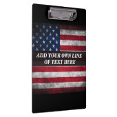 アメリカ国旗にテキストを追加する クリップボード (右)