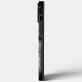 アメリカ国旗にテキストを追加する Case-Mate iPhoneケース (裏面 / 左)